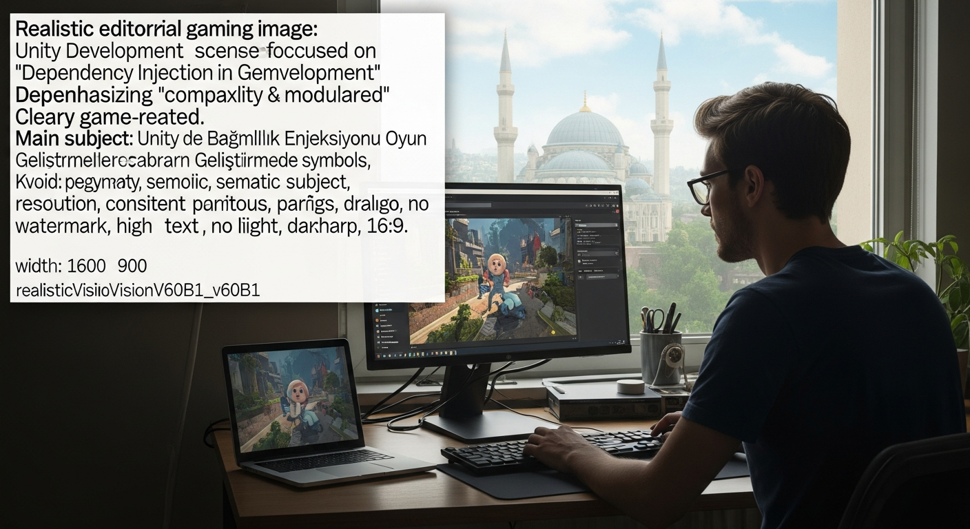 Unity'de Bağımlılık Enjeksiyonu: Oyun Geliştirmede 5 Kritik Faydası