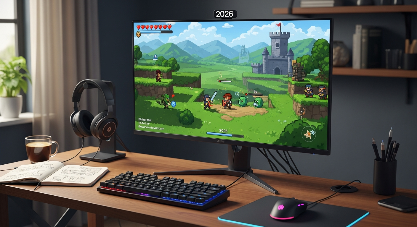 Unity ile Pixel Art Oyun Geliştirme: 2026'ya Özel 7 Adım